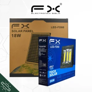 Lampara Solar LED-FD80