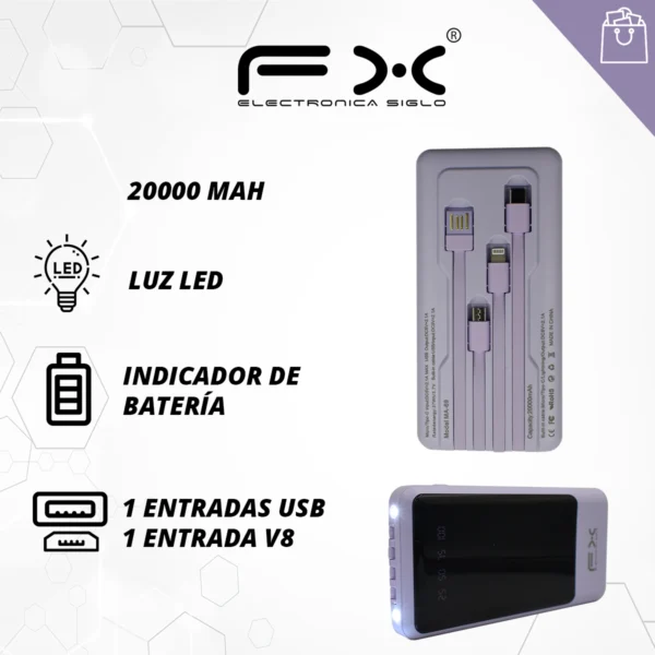 Pila portátil MA-69 - Image 2