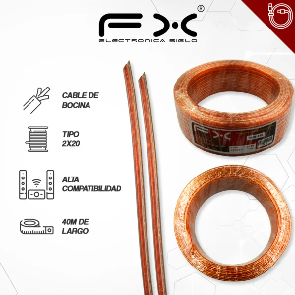 Cable de Bocina WIR-140 - Image 2