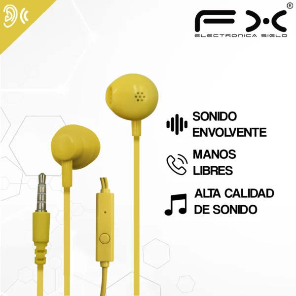 Audifono Alambrico EAR-S34 - Image 2