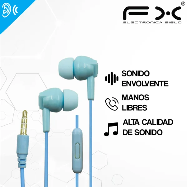 Audifono Alambrico EAR-S38 - Image 2