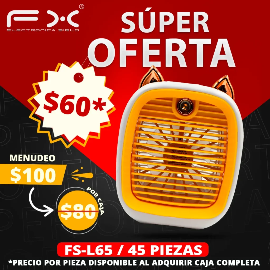 Mini ventilador de Refrigeración FS-L65