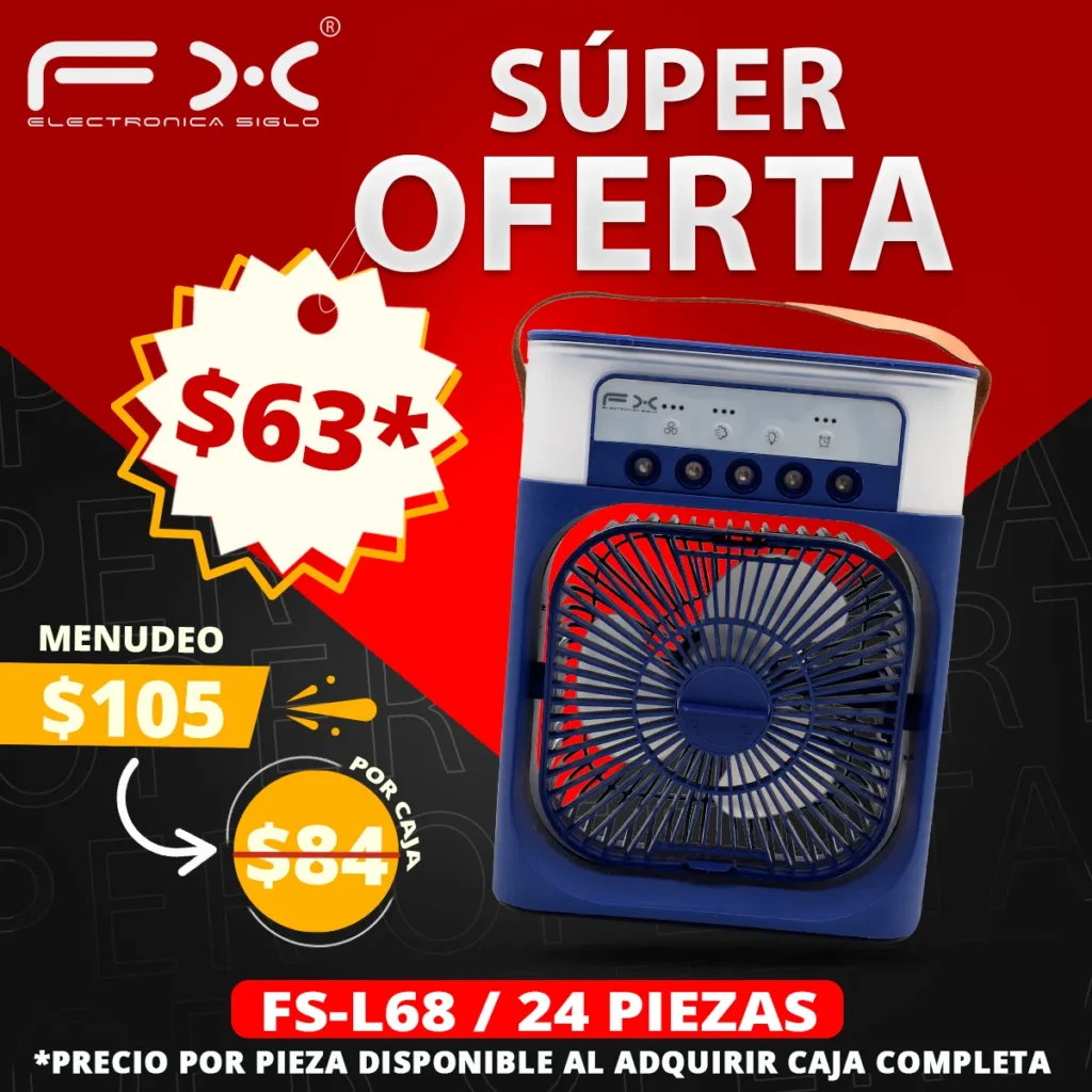 Mini ventilador de Refrigeración FS-L68