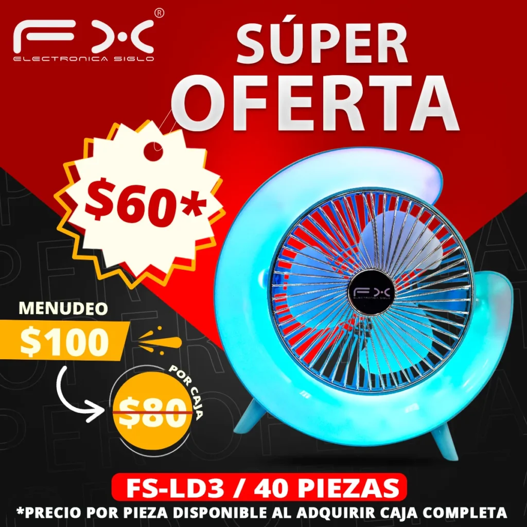 Ventilador de escritorio FS-LD3