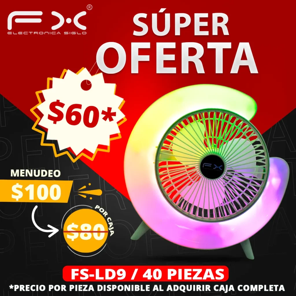 Ventilador de escritorio FS-LD9