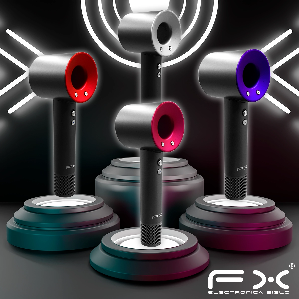 Secadora de Cabello FX-1121 - Image 4