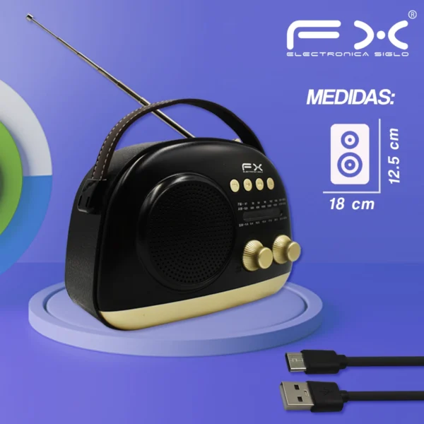 Bocina con Bluetooth VX-1980BT - Image 3