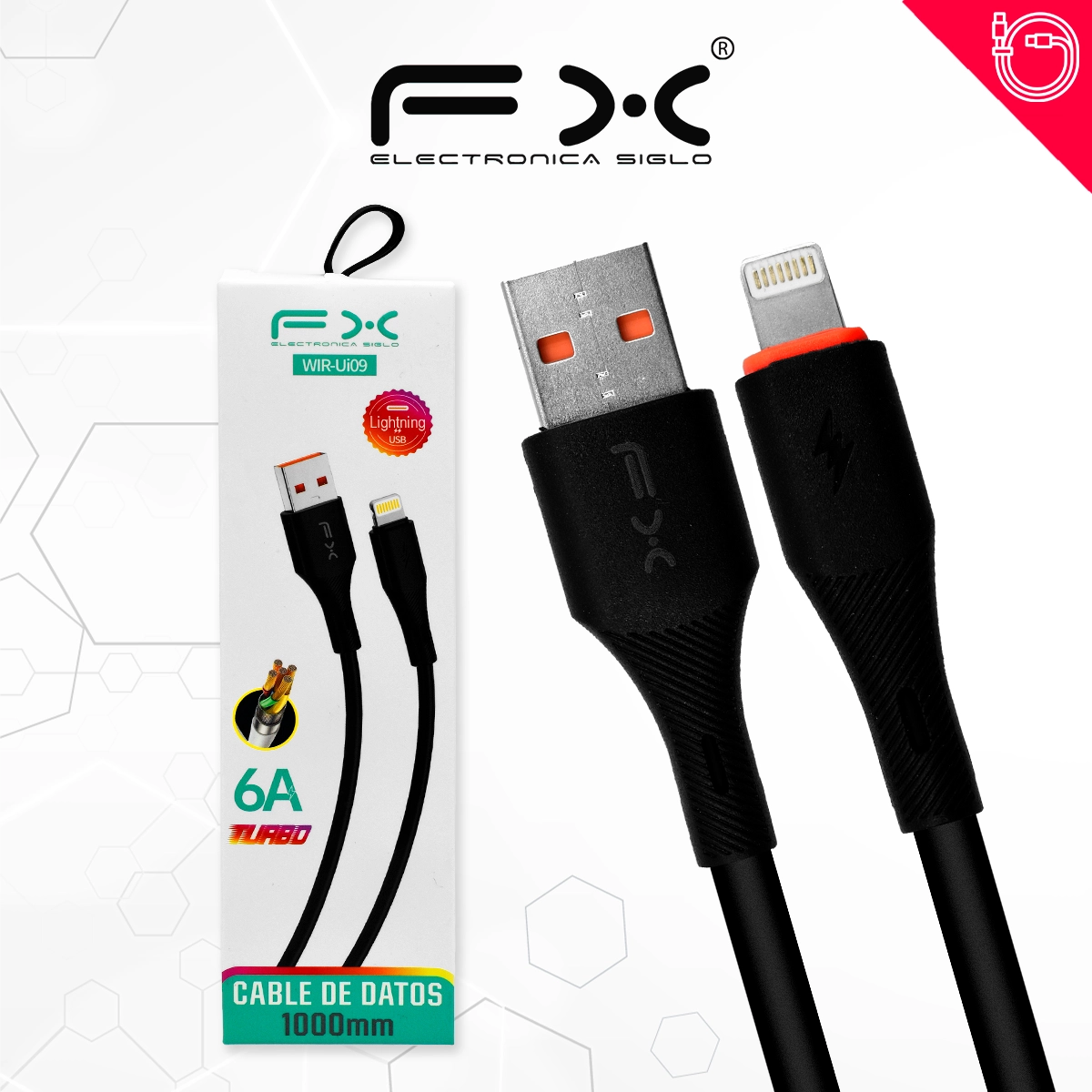 Cable de Carga (IOS) WIR-UI09