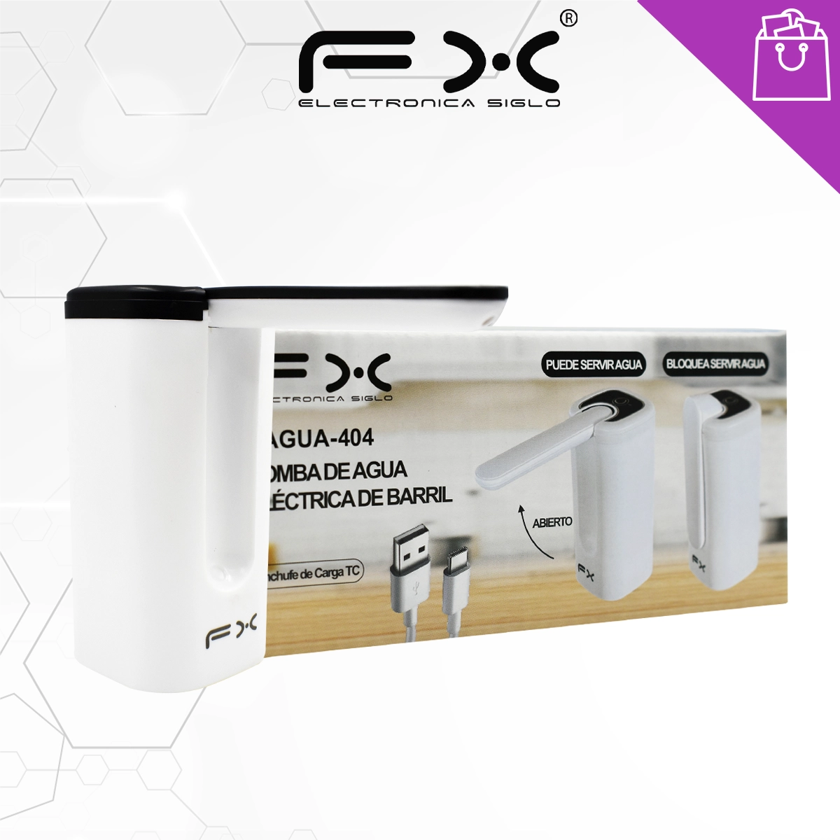 Dispensador de agua AGUA-404