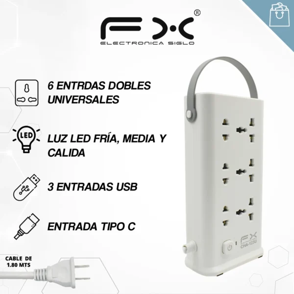 Torre Multicontacto CHA-123U - Image 2