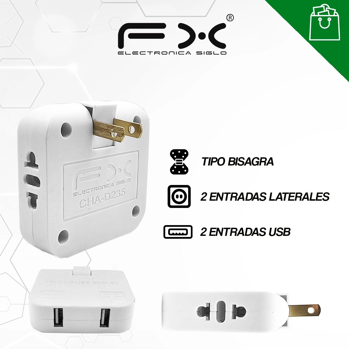 Multicontacto triple CHA-D235 - Image 2