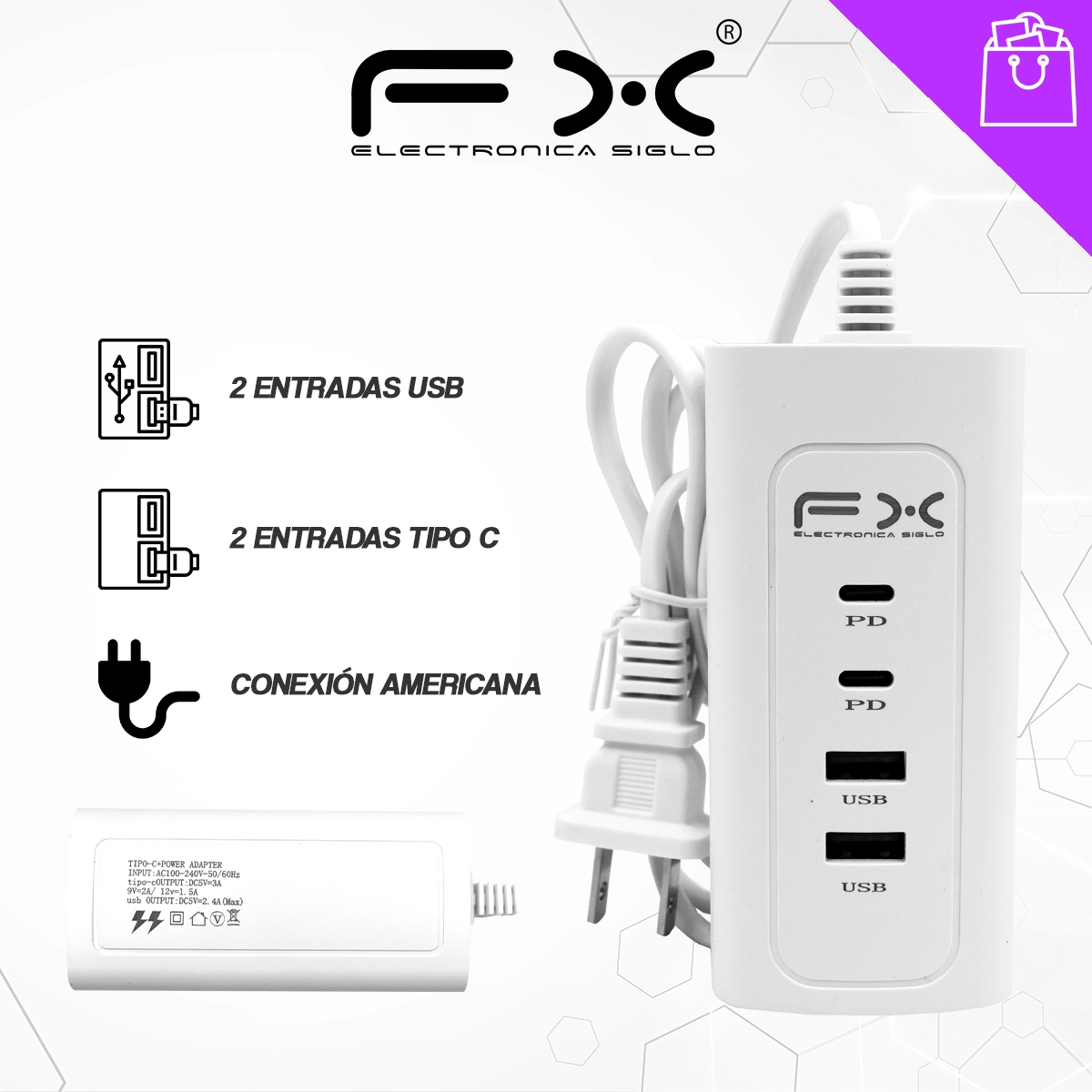 Multicontacto CHA-UC54 - Image 2