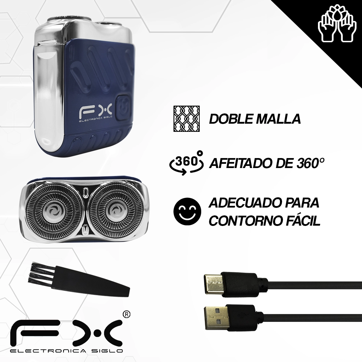 Mini Rasuradora Portátil FX-977 - Image 2