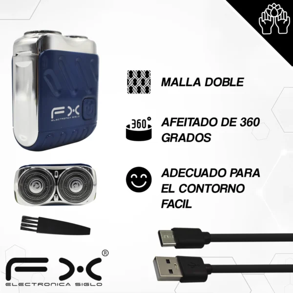 Mini Rasuradora Portátil  FX-977 - Image 2