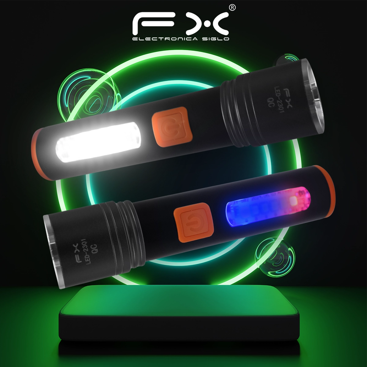 Lampara de Emergencia LED-2301 - Image 4