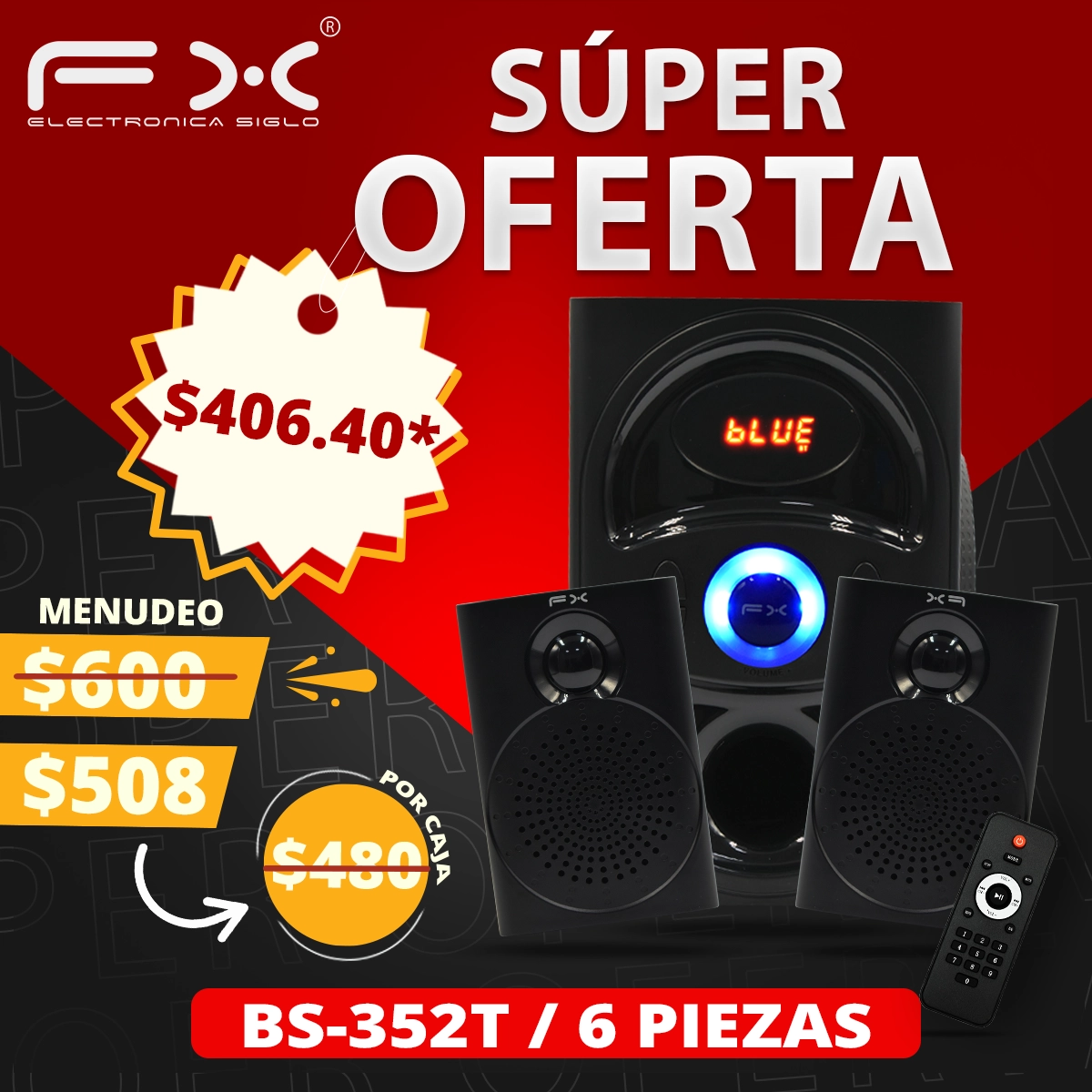 Bocina Multimedia BS-352T