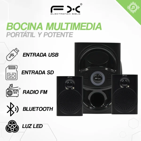 Bocina Multimedia BS-352T - Image 2