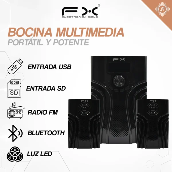 Bocina Multimedia BS-354T - Image 2
