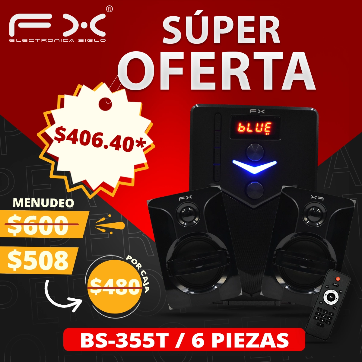 Bocina Multimedia BS-355T