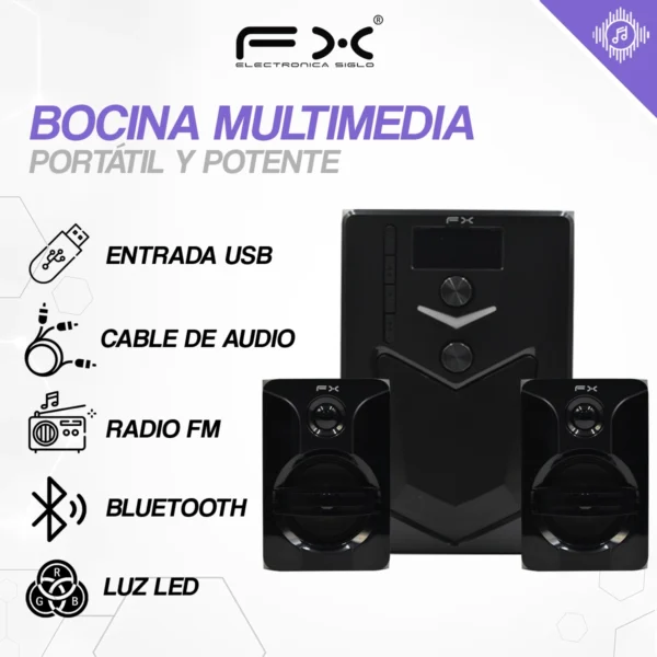 Bocina Multimedia BS-355T - Image 3