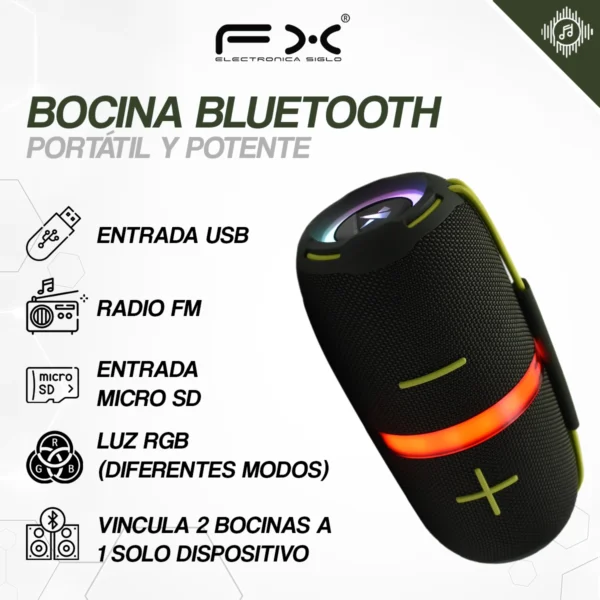 Bocina con Bluetooth BS-X23 - Image 2
