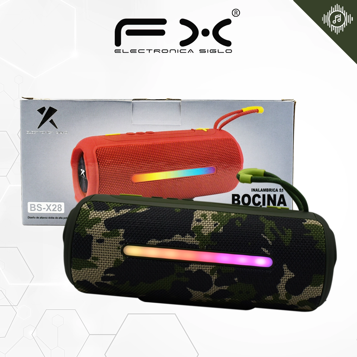 Bocina con Bluetooth BS-X28