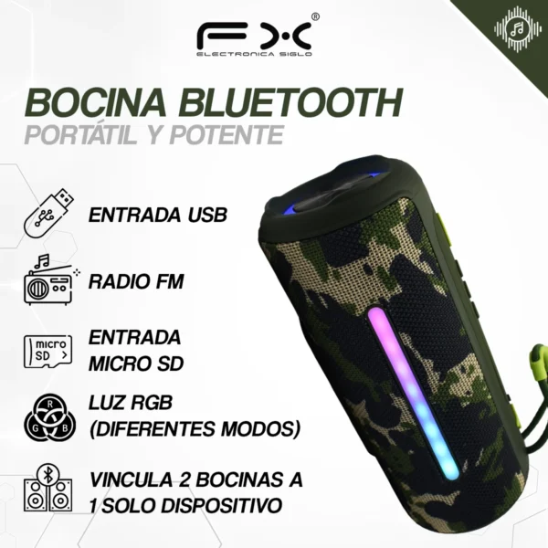 Bocina con Bluetooth BS-X28 - Image 2