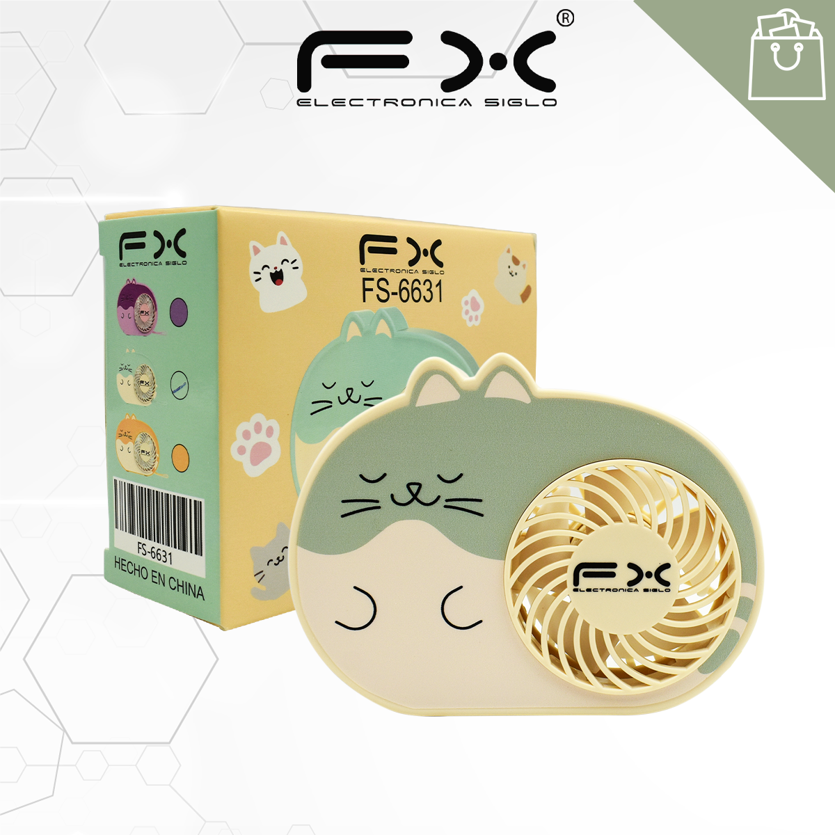 Ventilador Portátil FS-6631