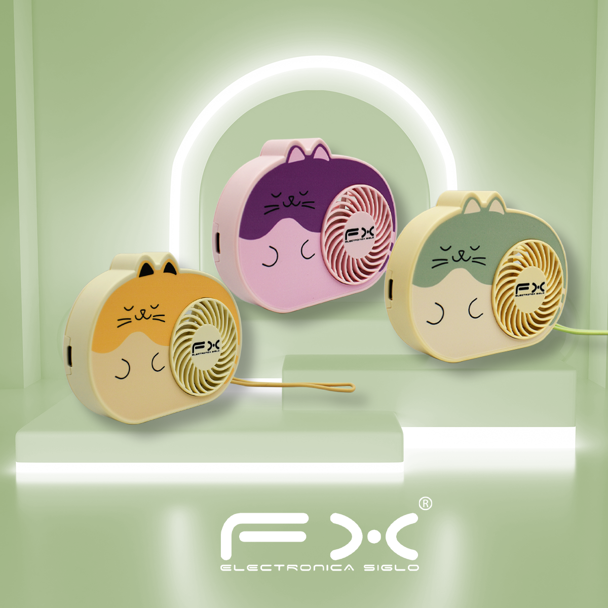 Ventilador Portátil FS-6631 - Image 3