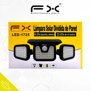 Lampara con Panel Solar LED-1725