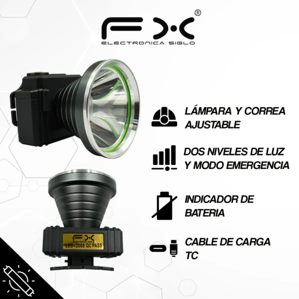 Lampara Minera LED-2068 - Image 2