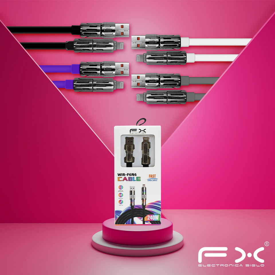 Cable de Carga (C/IOS/USB) WIR-F6N6 - Image 3