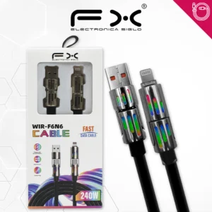 Cable de Carga (C/IOS/USB) WIR-F6N6