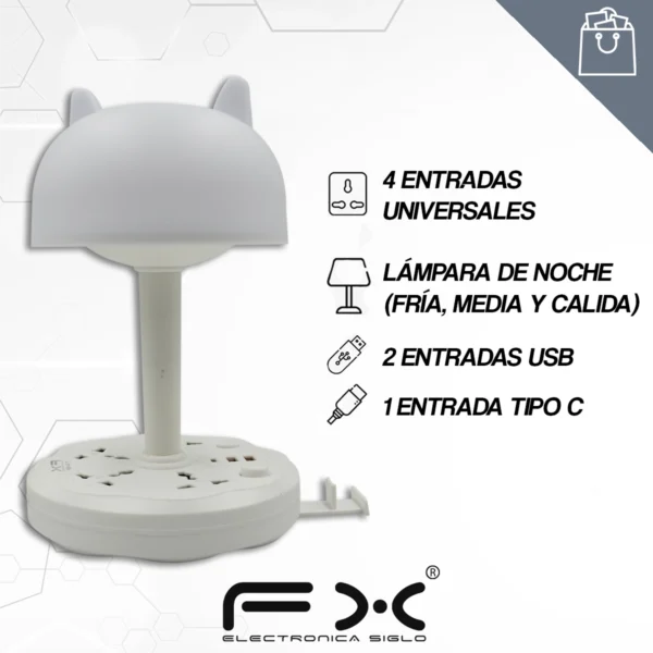 Lampara Multicontacto CHA-45F - Image 2