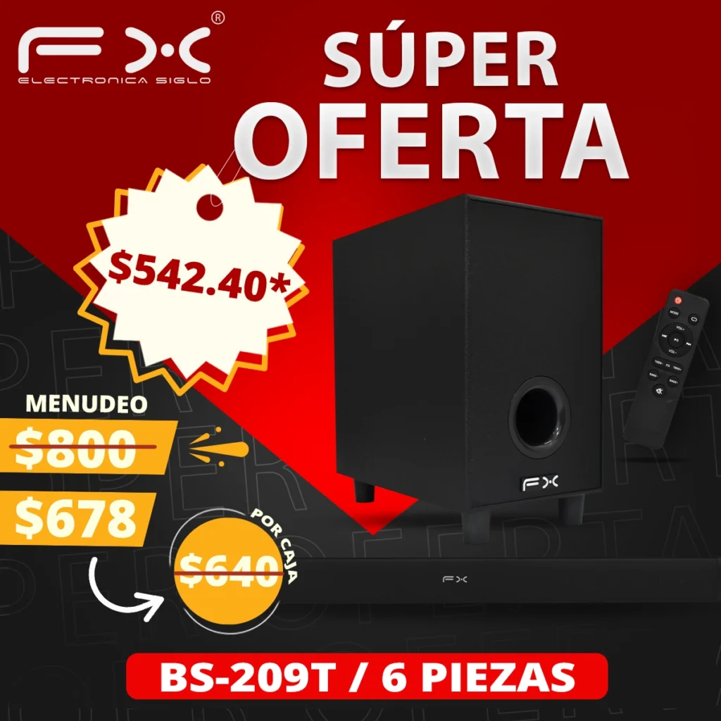 Bocina Multimedia BS-209T