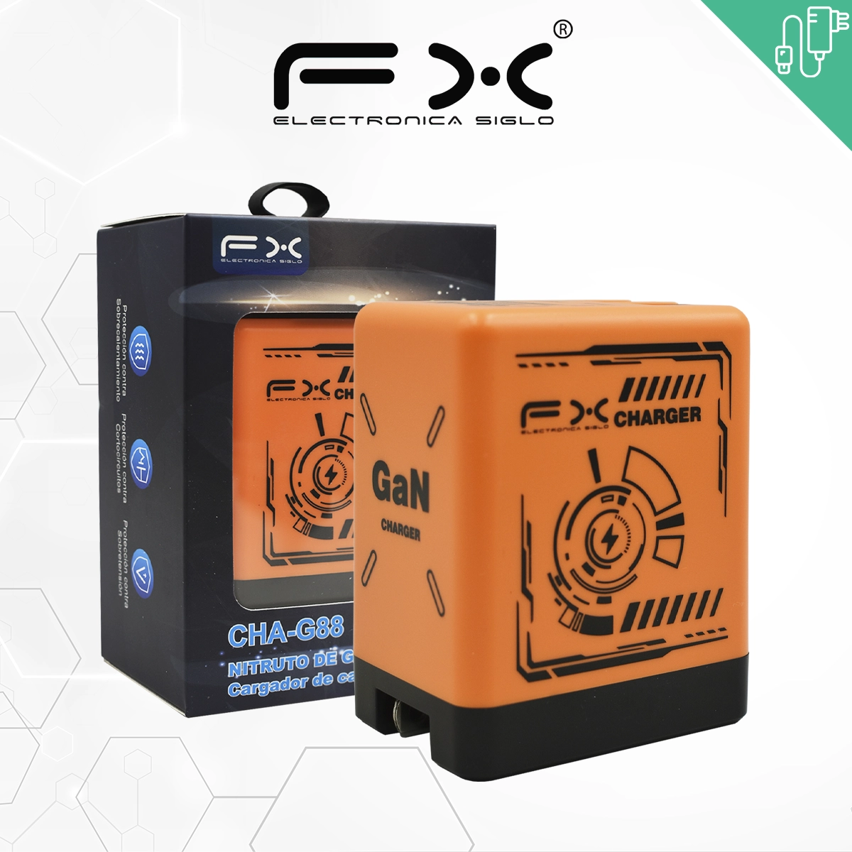 Cargador TC y IOS CHA-G88