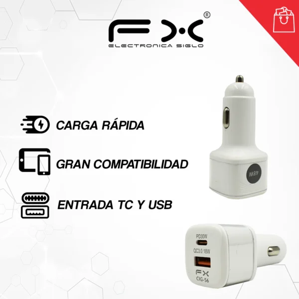 Cargador de coche CIG-56 - Image 2