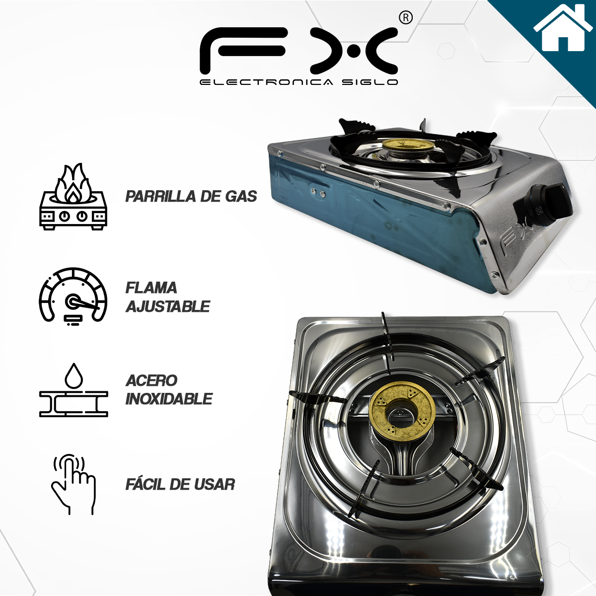 Estufa de Gas FX-0711 - Image 2