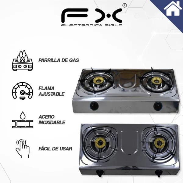 Estufa de Gas FX-0712 - Image 2