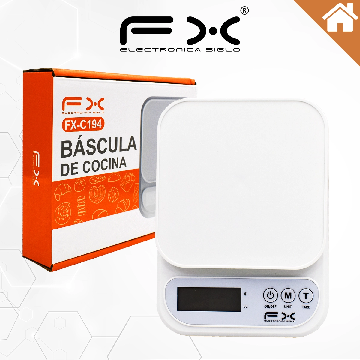 Bascula Digital para Cocina FX-C194