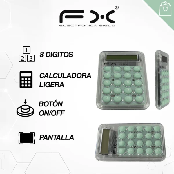 Mini Calculadora JS-2812 - Image 2