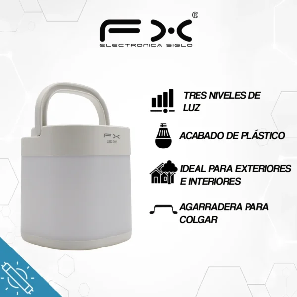 Lampara de Emergencia LED-393 - Image 2