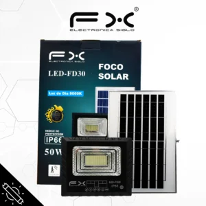 Lámpara y Panel Solar LED-FD30