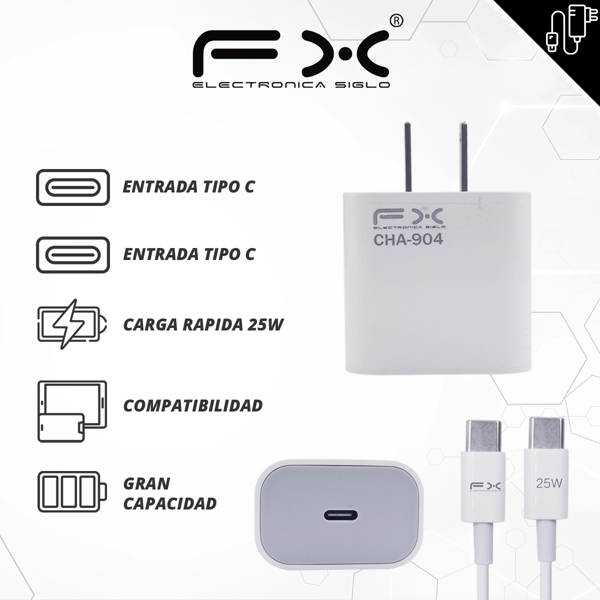 Cargador TC CHA-904 - Image 2