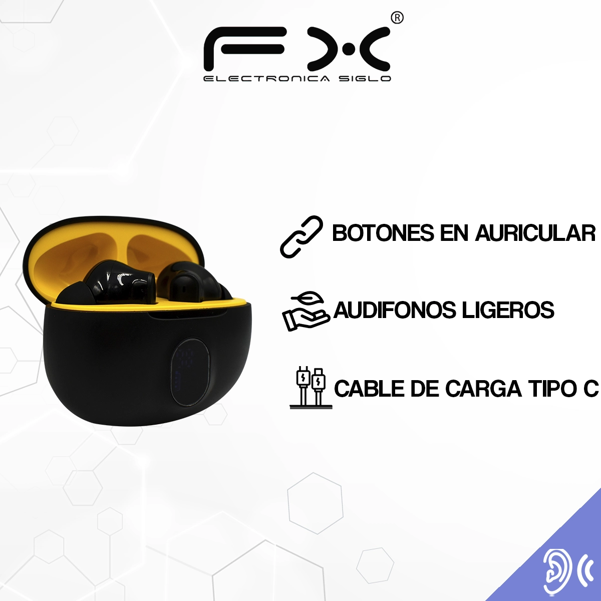 Audífonos Bluetooth  EAR-I134BT - Image 2