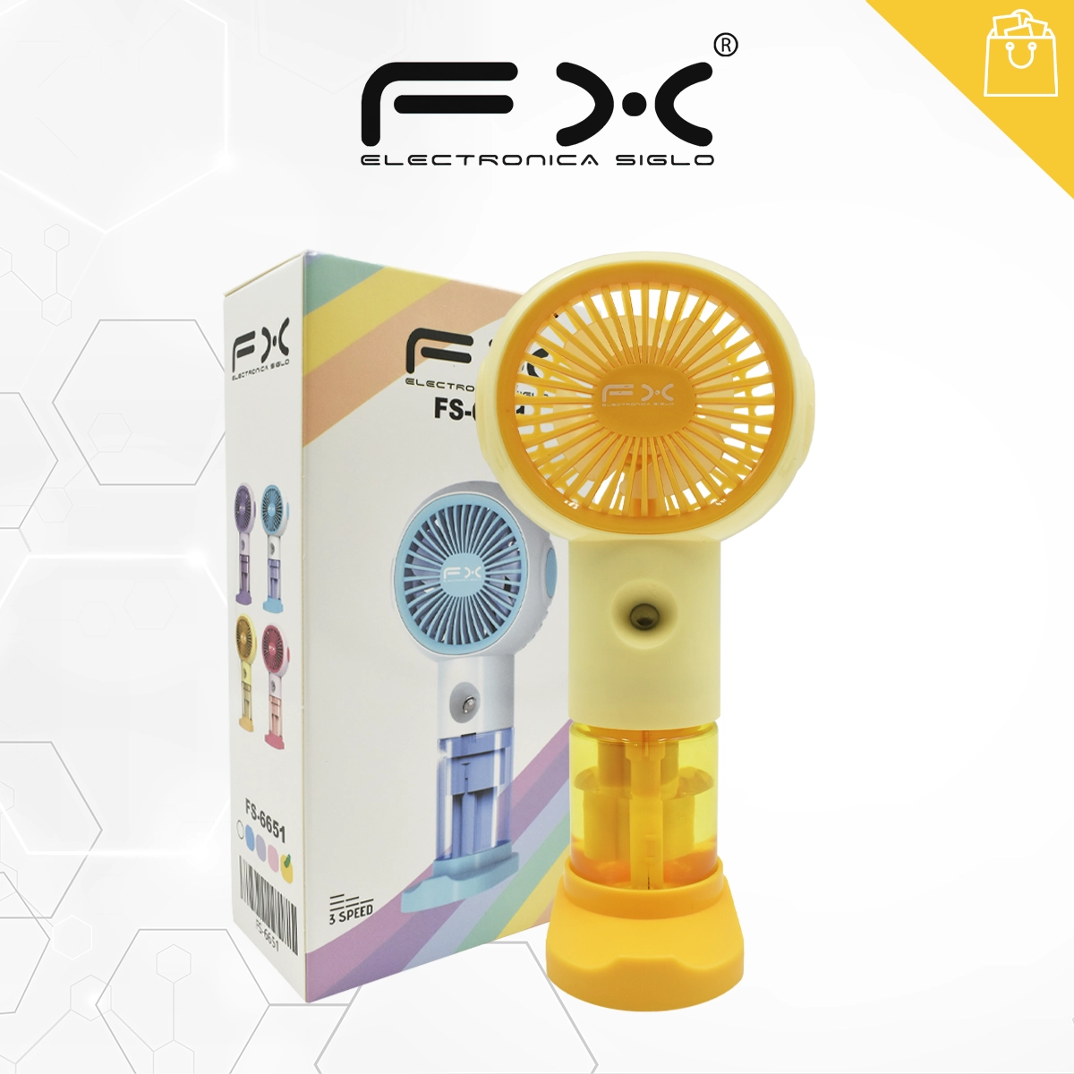 Mini Ventilador Eléctrico FS-6651