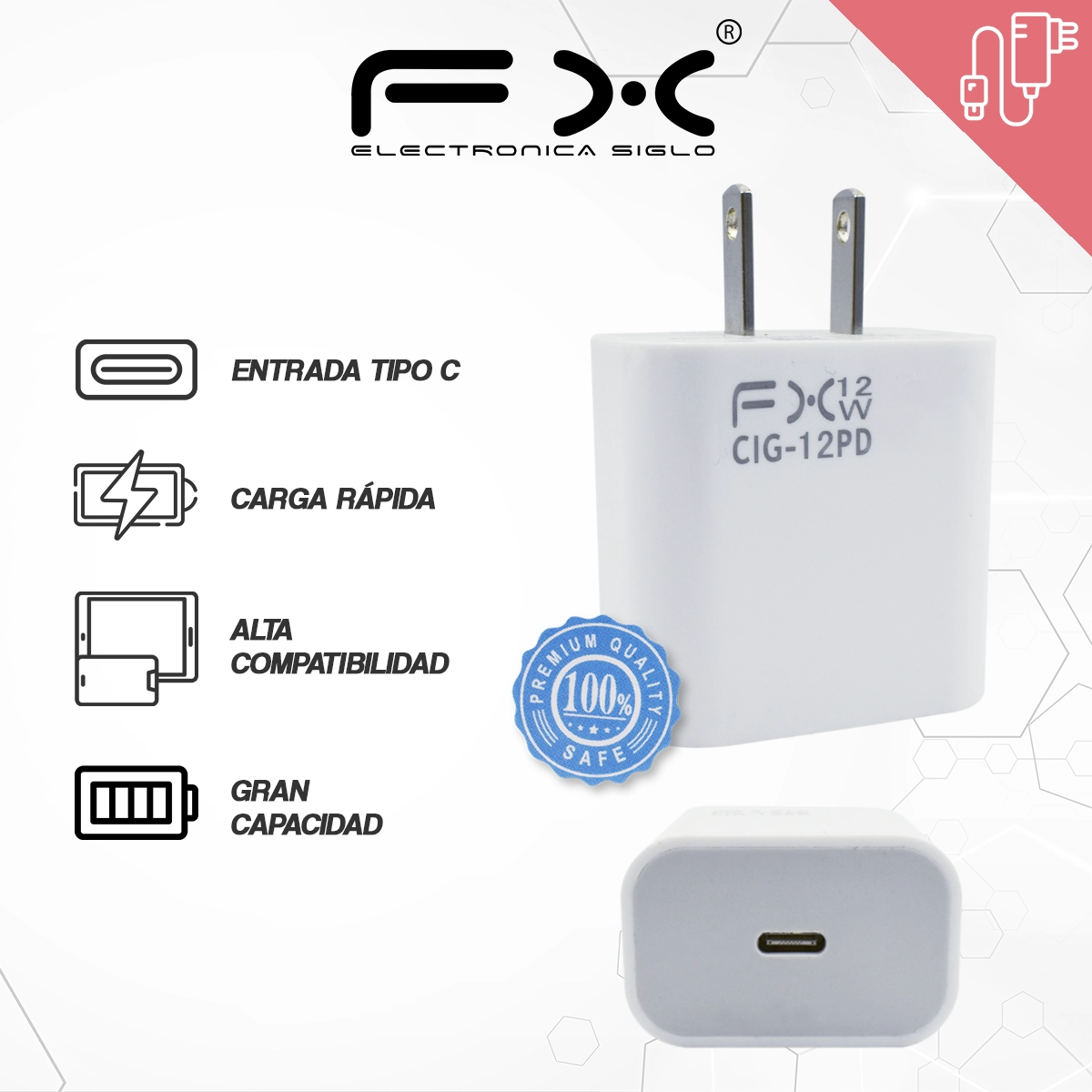 Base Cargador CIG-12PD - Image 2