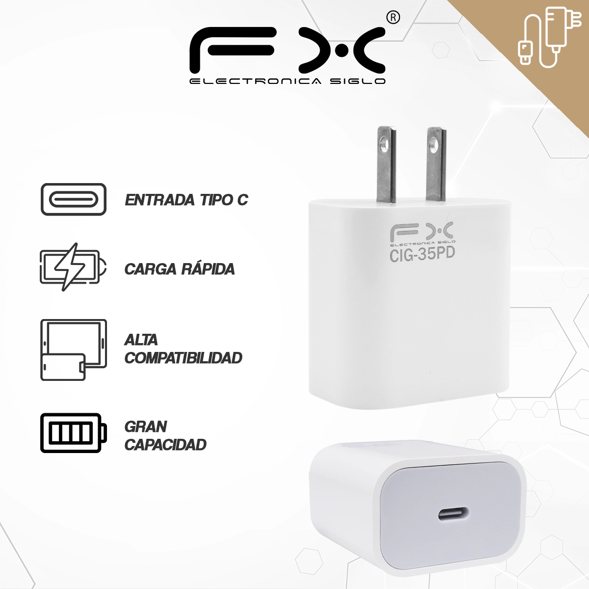 Base Cargador CIG-35PD - Image 2