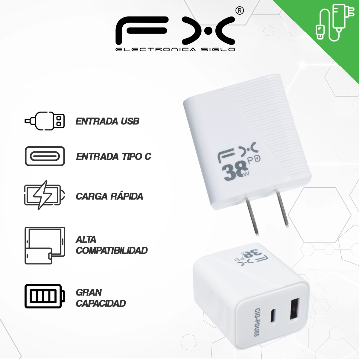 Base Cargador CIG-PDU05 - Image 2