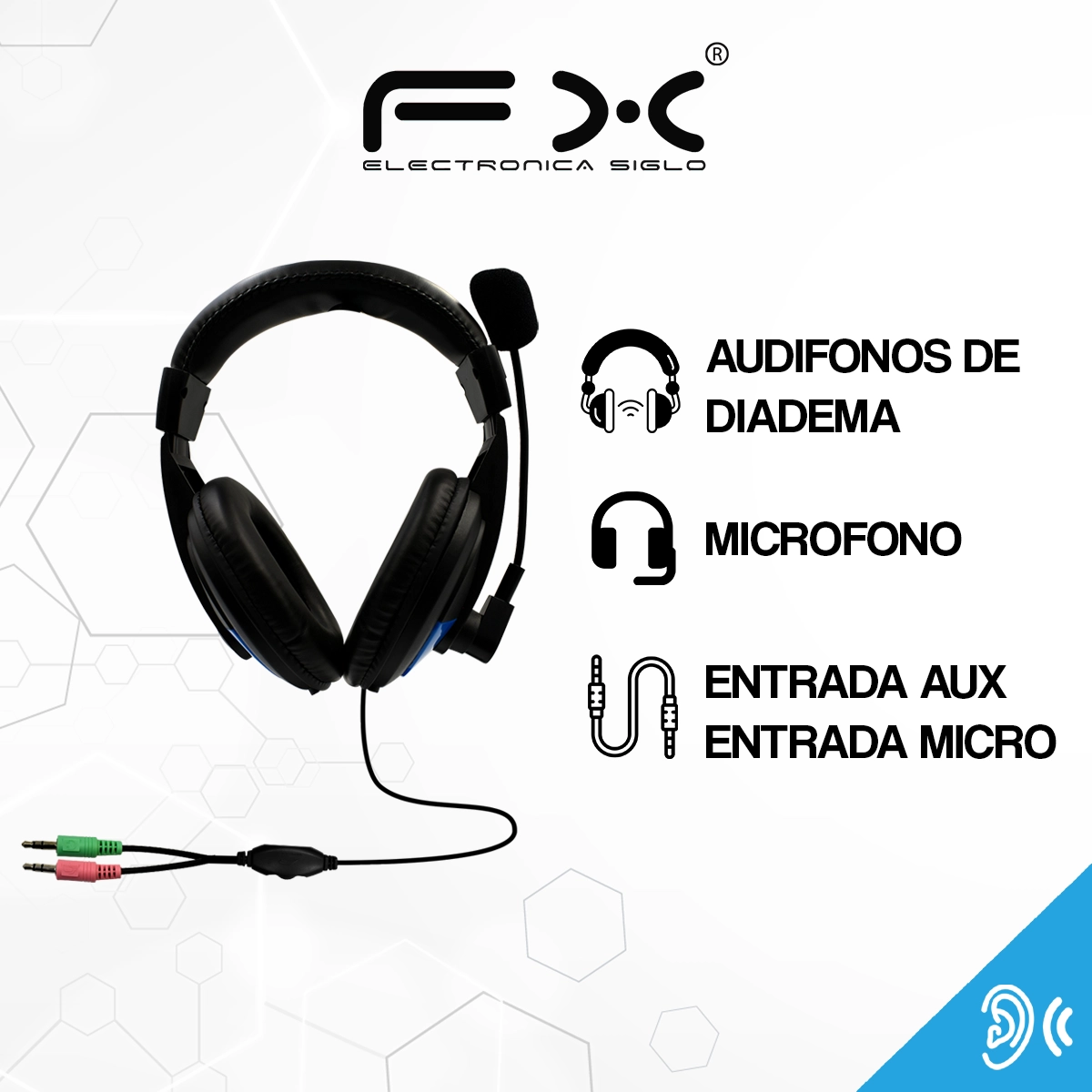 Audífono Alámbrico EAR-GM02 - Image 2